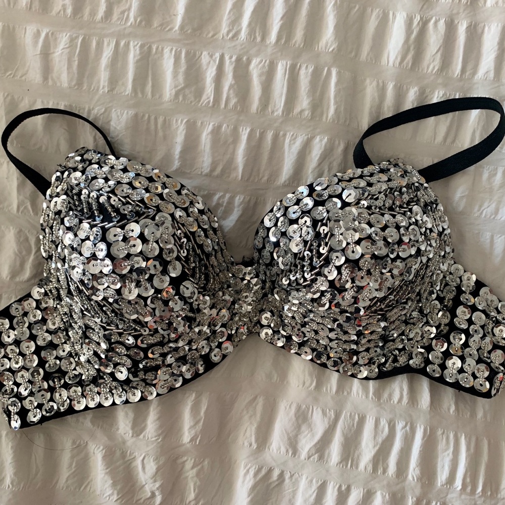 Sequins Bra